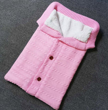 Load image into Gallery viewer, Warm Blanket Soft Baby Sleeping Bag Footmuff Cotton Knitting Envelope New Born Boy Girl Swad Wrap Accessories Sleepsacks Fashion