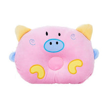 Load image into Gallery viewer, Newborn Baby Pillow Cotton Cartoon Animal Pig Shape Memory Foam Nursing Soft Pillow For Infant Bebe Pillows Baby Bedding