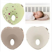 Load image into Gallery viewer, Anti Roll Cushion Flat Head Memory Shaping Pillow Protection Baby Pillows Infant Toddler Sleep Positioner Newborn Almohadas Bebe