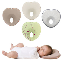 Load image into Gallery viewer, Baby Pillow Infant Boys Girls Heart Shape Toddler Sleep Positioner Anti Roll Cushion Flat Head Pillow Protection of Newborn Bebe