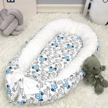 Load image into Gallery viewer, Washable Baby Nest Bed Portable Crib with Mattress Newborns Cot Bed Bebe Nest