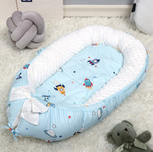 Load image into Gallery viewer, Washable Baby Nest Bed Portable Crib with Mattress Newborns Cot Bed Bebe Nest