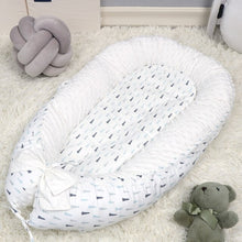 Load image into Gallery viewer, Washable Baby Nest Bed Portable Crib with Mattress Newborns Cot Bed Bebe Nest