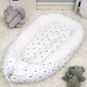 Washable Baby Nest Bed Portable Crib with Mattress Newborns Cot Bed Bebe Nest