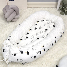 Load image into Gallery viewer, Washable Baby Nest Bed Portable Crib with Mattress Newborns Cot Bed Bebe Nest