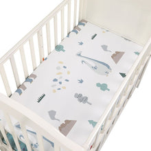 Load image into Gallery viewer, Newborn bebe  Portable/Mini Crib Sheet Bed Sheet Fitted Crib Sheet Soft Baby Bed Mattress Cover 130*70 cm baby crib baby cot