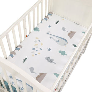 Newborn bebe  Portable/Mini Crib Sheet Bed Sheet Fitted Crib Sheet Soft Baby Bed Mattress Cover 130*70 cm baby crib baby cot