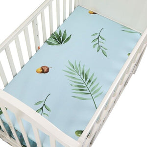 Newborn bebe  Portable/Mini Crib Sheet Bed Sheet Fitted Crib Sheet Soft Baby Bed Mattress Cover 130*70 cm baby crib baby cot