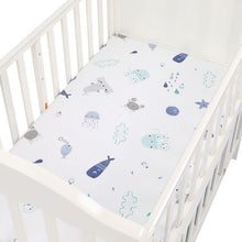 Load image into Gallery viewer, Newborn bebe  Portable/Mini Crib Sheet Bed Sheet Fitted Crib Sheet Soft Baby Bed Mattress Cover 130*70 cm baby crib baby cot