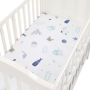 Newborn bebe  Portable/Mini Crib Sheet Bed Sheet Fitted Crib Sheet Soft Baby Bed Mattress Cover 130*70 cm baby crib baby cot