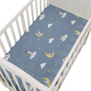 Newborn bebe  Portable/Mini Crib Sheet Bed Sheet Fitted Crib Sheet Soft Baby Bed Mattress Cover 130*70 cm baby crib baby cot