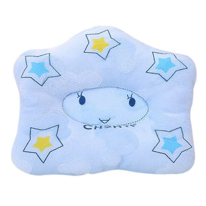 3 Styles Infant baby bedding print pig elephant star oval shape 100% cotton Baby protection pillow prevent bebe cushion