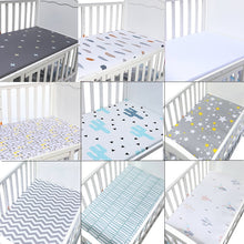 Load image into Gallery viewer, Newborn bebe  Portable/Mini Crib Sheet Bed Sheet Fitted Crib Sheet Soft Baby Bed Mattress Cover 130*70 cm baby crib baby cot