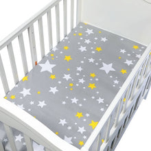 Load image into Gallery viewer, Newborn bebe  Portable/Mini Crib Sheet Bed Sheet Fitted Crib Sheet Soft Baby Bed Mattress Cover 130*70 cm baby crib baby cot