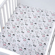 Load image into Gallery viewer, Newborn bebe  Portable/Mini Crib Sheet Bed Sheet Fitted Crib Sheet Soft Baby Bed Mattress Cover 130*70 cm baby crib baby cot