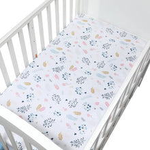 Load image into Gallery viewer, Newborn bebe  Portable/Mini Crib Sheet Bed Sheet Fitted Crib Sheet Soft Baby Bed Mattress Cover 130*70 cm baby crib baby cot