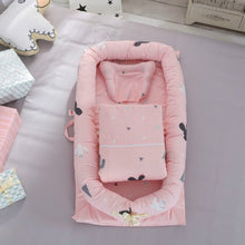 Load image into Gallery viewer, Baby Portable Crib Bed Sleeping Bed Cotton Infant Bebe Nest Travel Bed Washable Newborn Mattress Child Cradle Cot